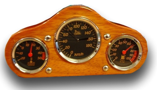 Dashboard Style Hygrometer