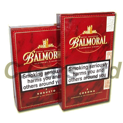 Balmoral Corona Cigars - Pack of 5