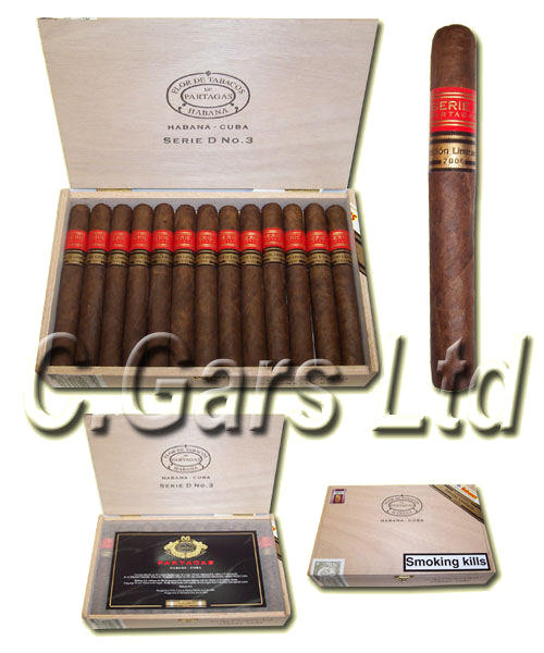Partagas Serie D No. 3 Limited Edition Maduro (2006) - Box 25s