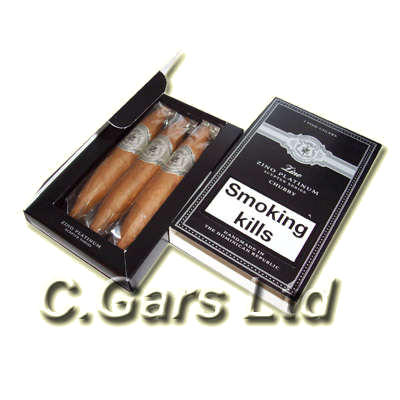 Zino Platinum Chubby Cigar - Pack of 3