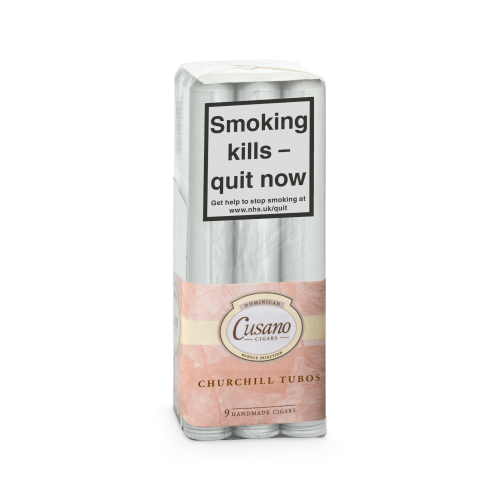 Cusano 3 x 3 Tubos Churchill Cigars - Pack of 9 (End of Line)