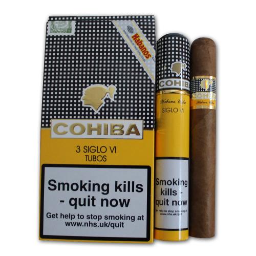 Cohiba Siglo VI Tubed Cigar - Pack 