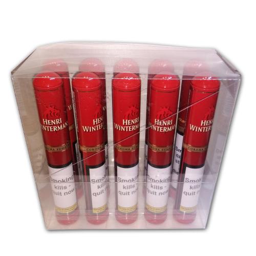 Henri Wintermans Tubed Coronas Deluxe Sumatra Cigar - Pack of 10