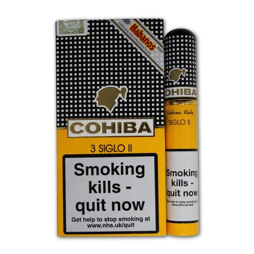 Cohiba Siglo II Tubed Cigar - Pack 