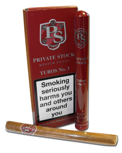 Private Stock Tubos No. 3 Cigar - Pack of 3