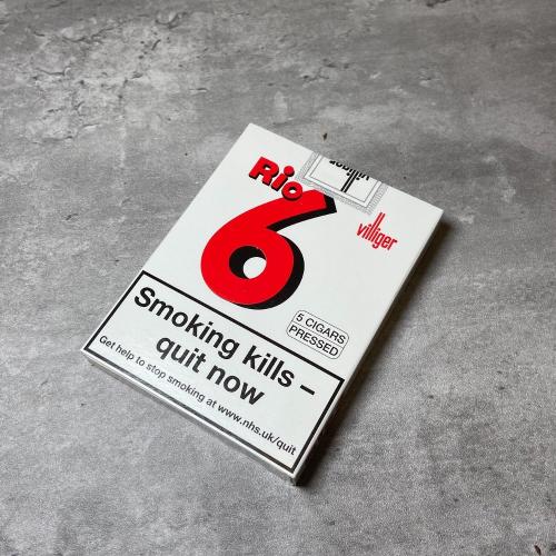 Villiger Rio 6 Cigar - 1 Pack of 5 (5 cigars)