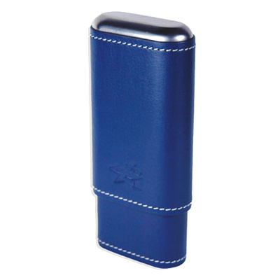 Xikar Leather Cigar Case - Blue (32