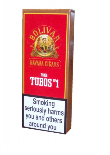 Bolivar Tubos No. 1 Cigar - Pack of 3