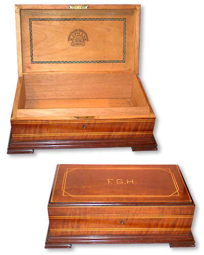 H. Upmann humidor "F.G.H." (c