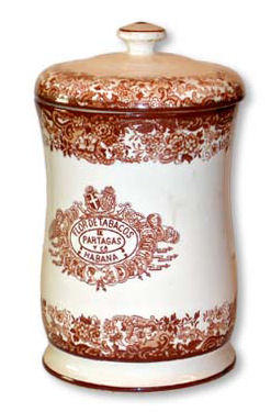 Partagas Ceramic Jar, 1960 (code 04