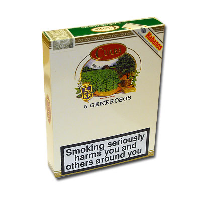 Cuaba Generosos Cigar - Pack of 5