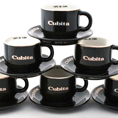 Cubita Coffee Cups - Espresso Size - Set of 6 cups