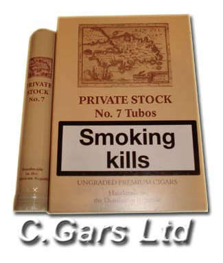 Private Stock No. 7 Tubos Cigars - 4s