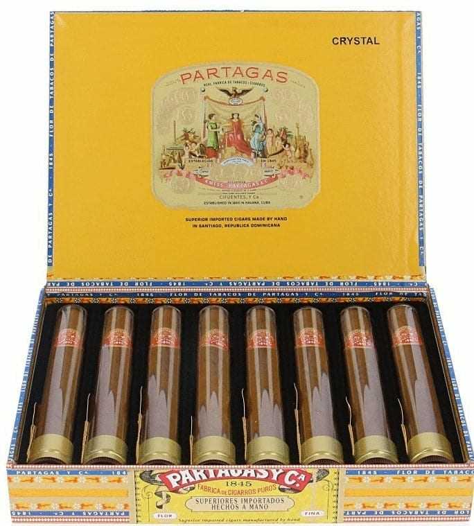 Partagas Crystal Tubes