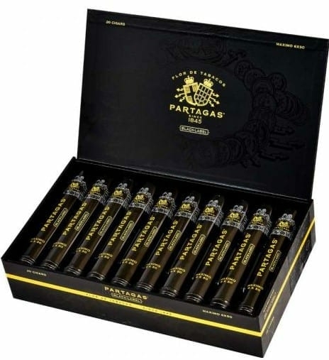 Partagas Black Label Maximo Tube