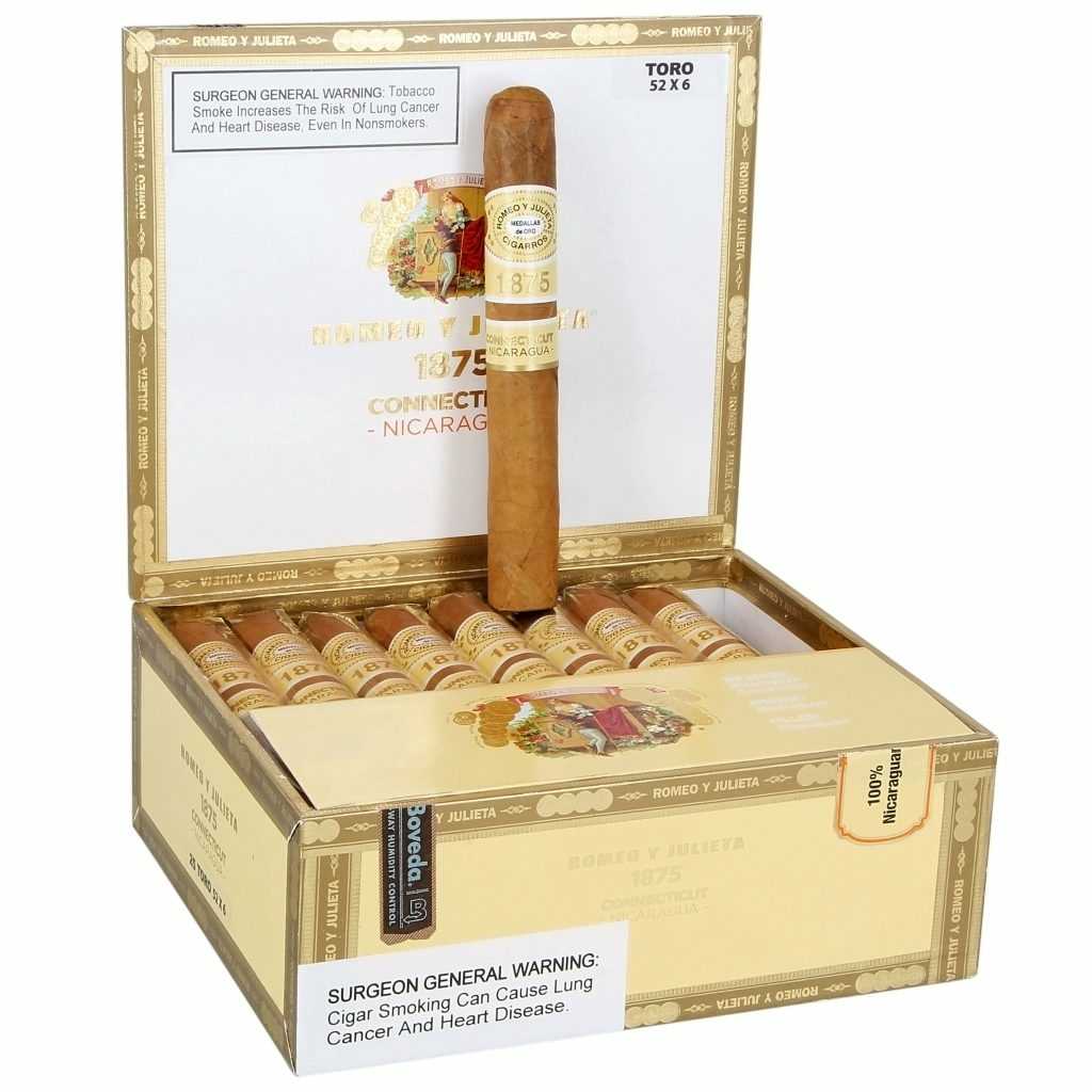 Romeo y Julieta 1875 Connecticut Ni