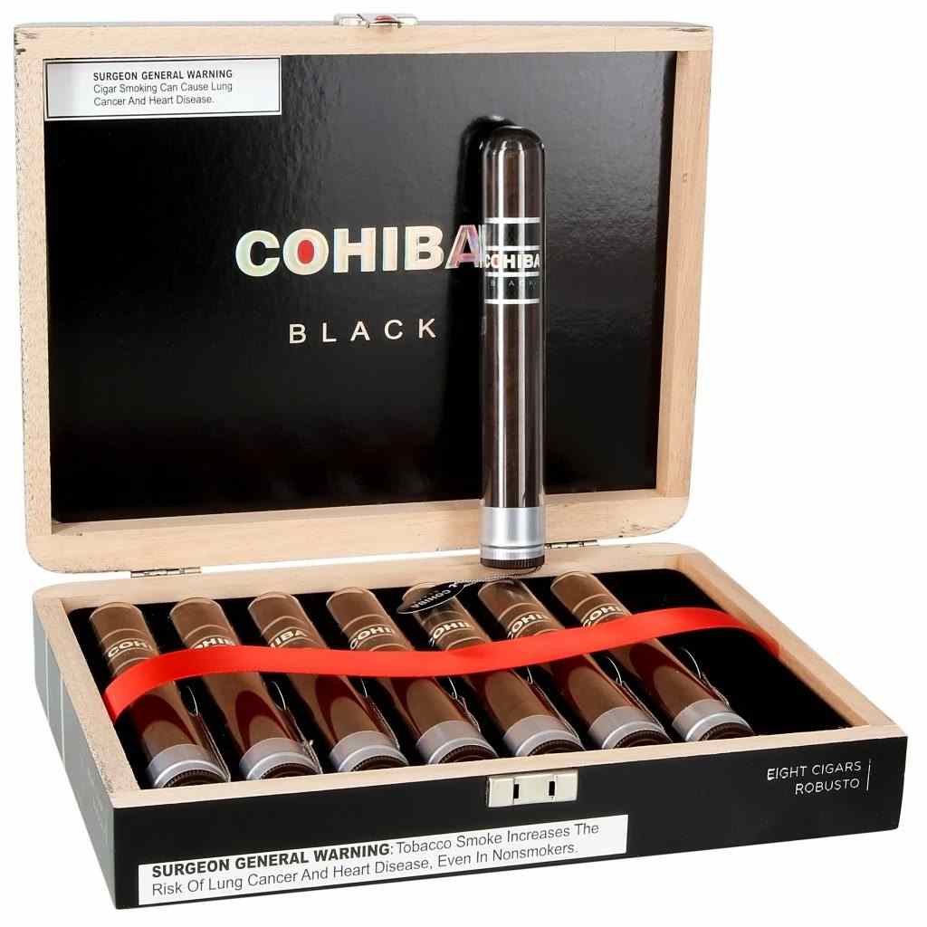 Cohiba Black Robusto Crystal Tube