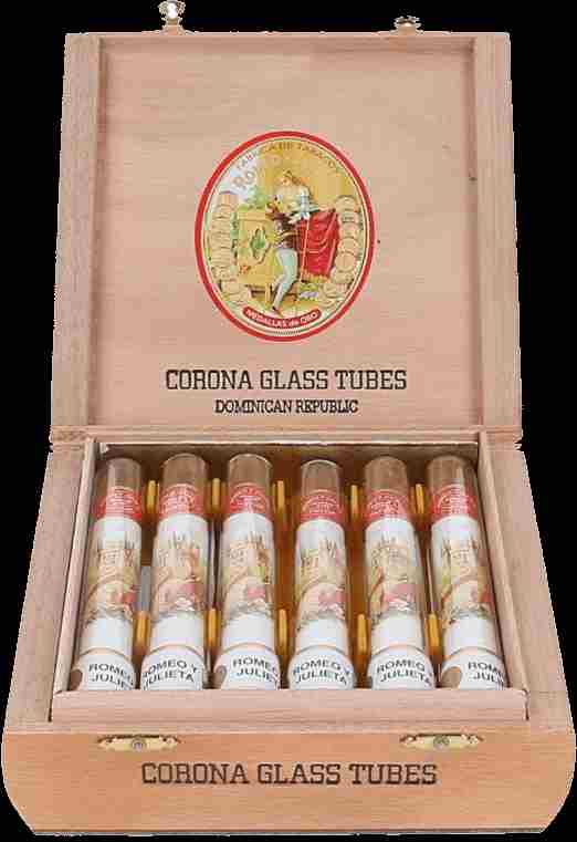 Romeo y Julieta Vintage Corona Glas